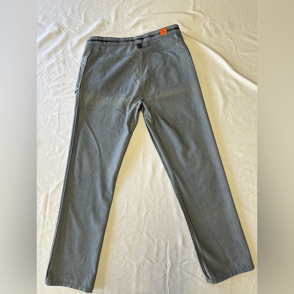Ermenegildo Zegna Gray Denim Jeans - Picture 9 of 14